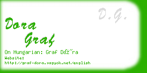 dora graf business card